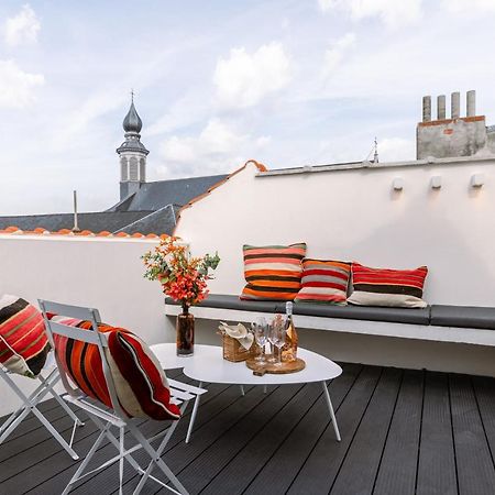 Duplex-Apartment With Terrace On Top Location In Gante Exterior foto