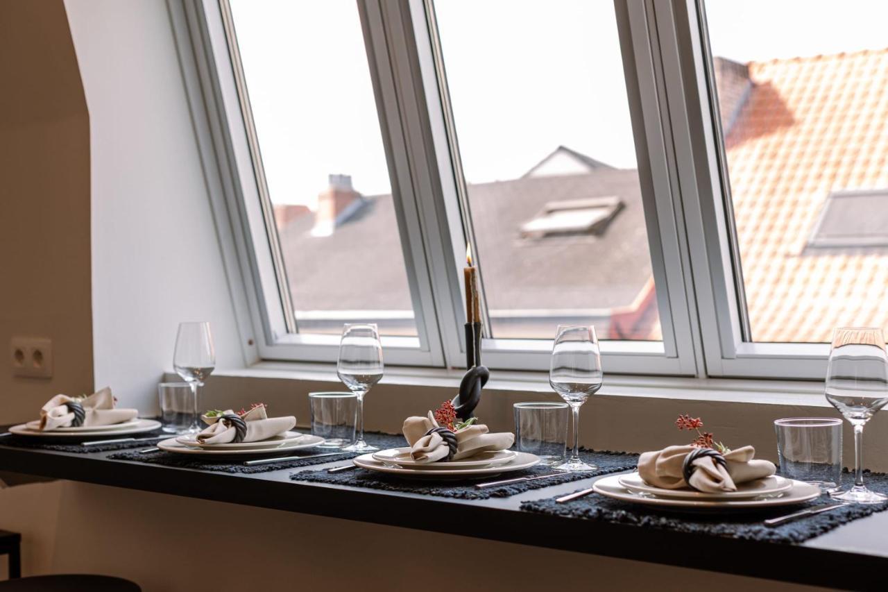 Duplex-Apartment With Terrace On Top Location In Gante Exterior foto